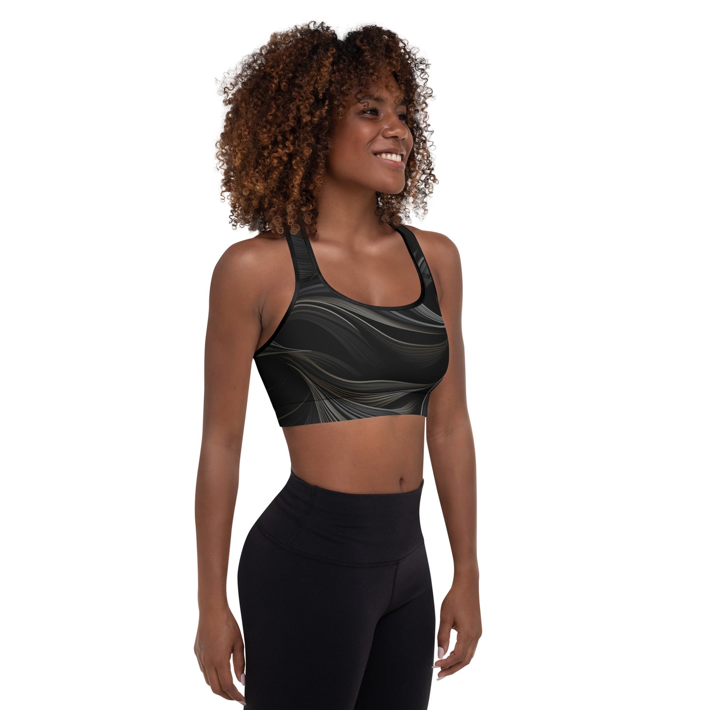 Padded Sports Bra - Krishna