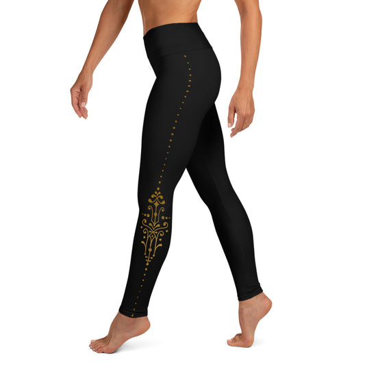 Yoga Leggings - Black Onyx